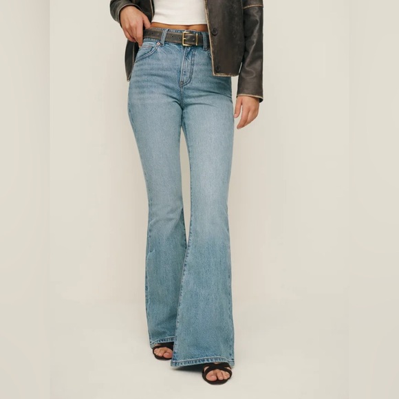 Reformation Margo High Rise Flare Jeans size 31. NWT